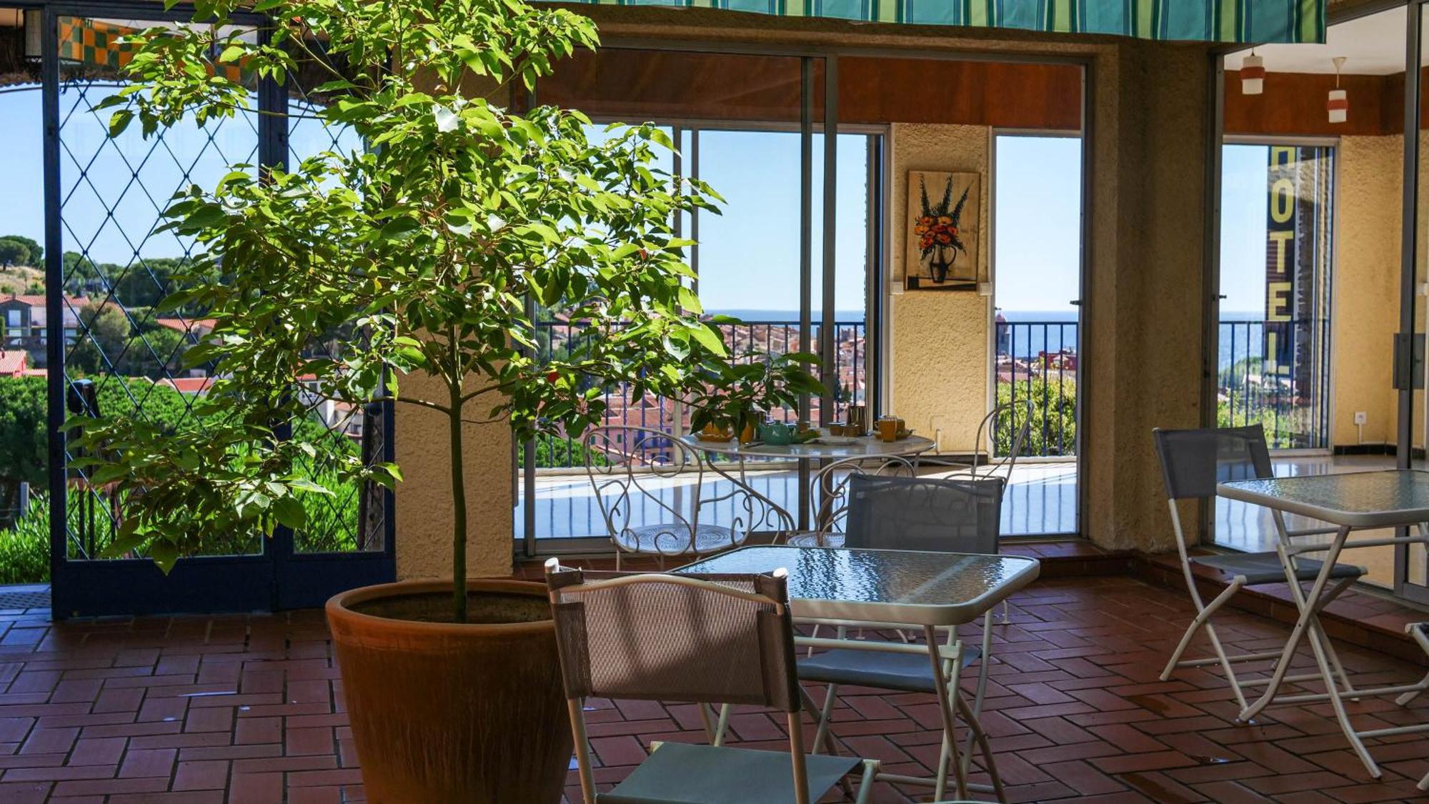 Hotel Ambeille Vue Mer 科利尤尔 外观 照片