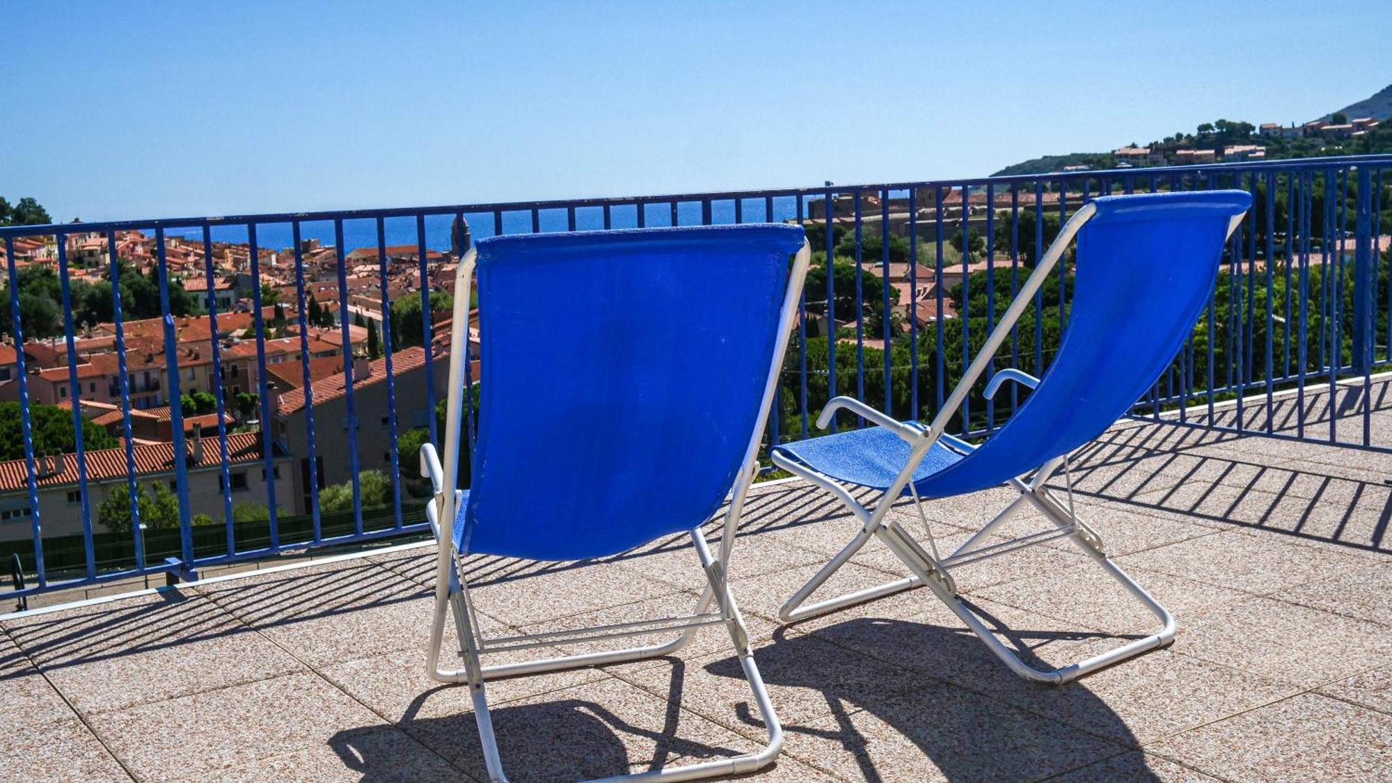 Hotel Ambeille Vue Mer 科利尤尔 外观 照片